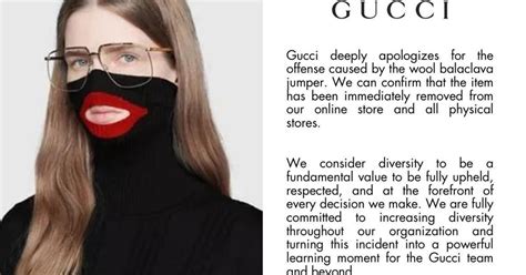 gucci sweater backlash|Gucci Issues Apology in Wake of Blackface Accusations .